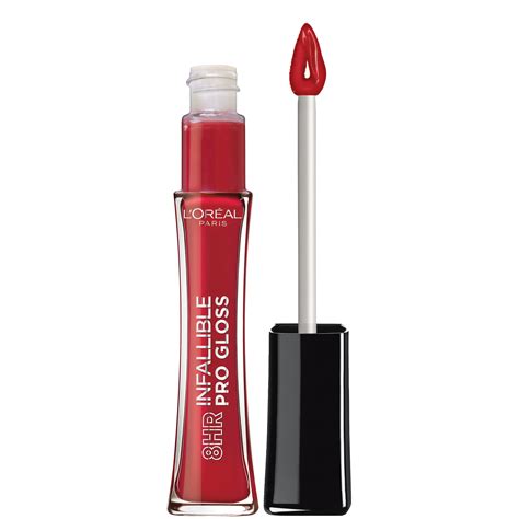 l'oreal infallible 8 hour lip gloss|loreal infallible lip gloss shades.